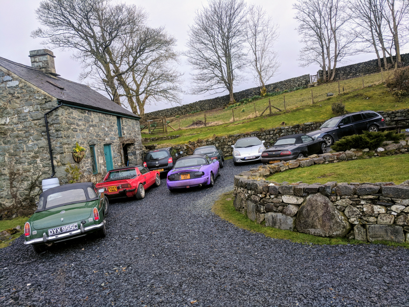Illustration for article titled Just some shots from Wales of the B & friends